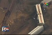 EE.UU.: 4 muertos deja descarrilamiento de tren en Nueva York