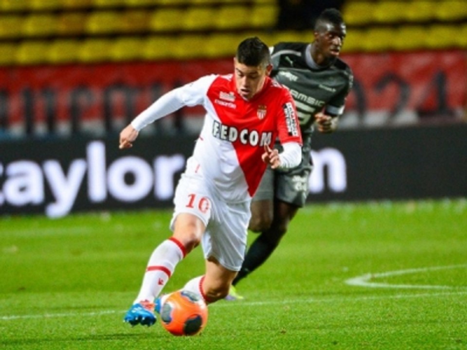 James Rodriguez 1er BUT en Ligue 1 GROS Match | AS Monaco - Rennes 2013/2014