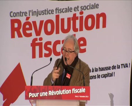 Marche pour la révolution fiscale - intervention de Christian Picquet