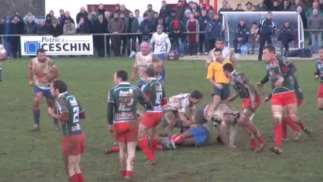 Rugby fédérale 2 : Vainqueur de Domont Auxerre peut encore espérer