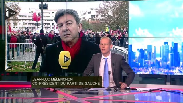 Jean-Luc Mélenchon : « François Hollande a changé d'avis sur la finance, pas nous »