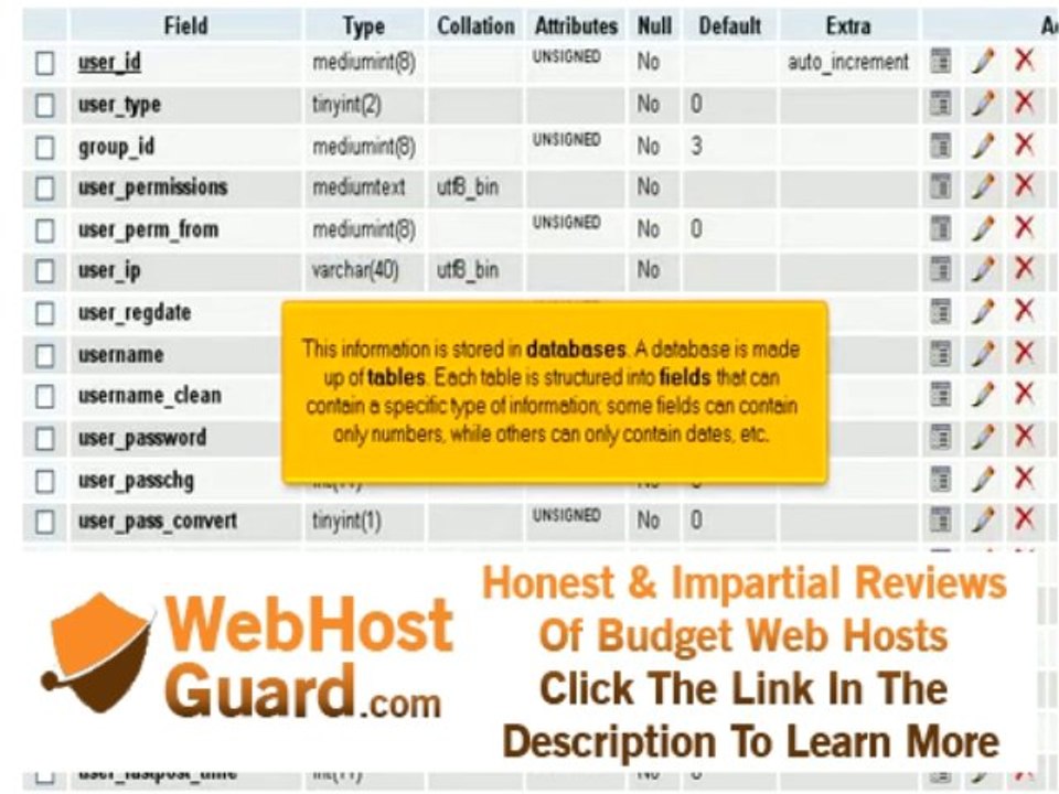Hosting - MySQL