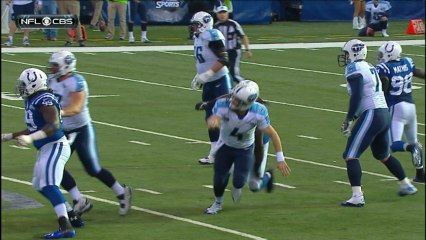 Cassius Vaughn intercepts Ryan Fitzpatrick