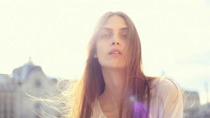 Maria Palm in video book for Elite Model Management Paris (2012)