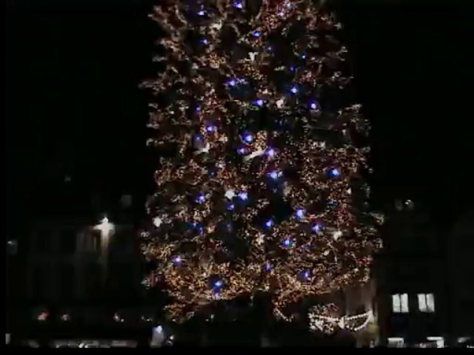 Illuminations du Grand Sapin de Noël de Strasbourg 2013
