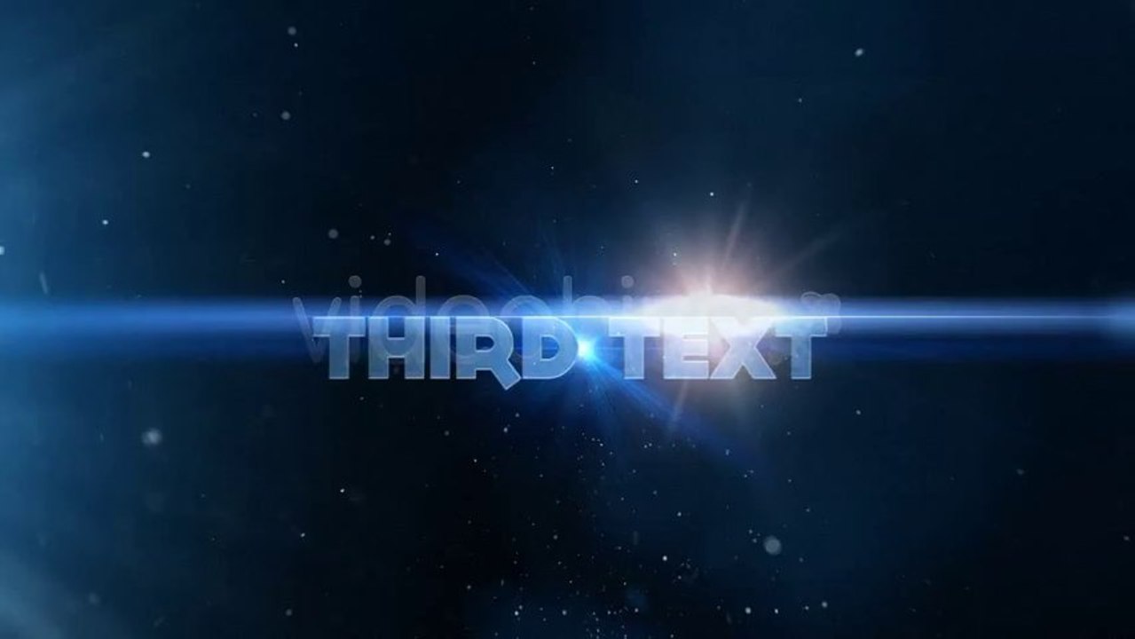 Text Trailer - After Effects Template