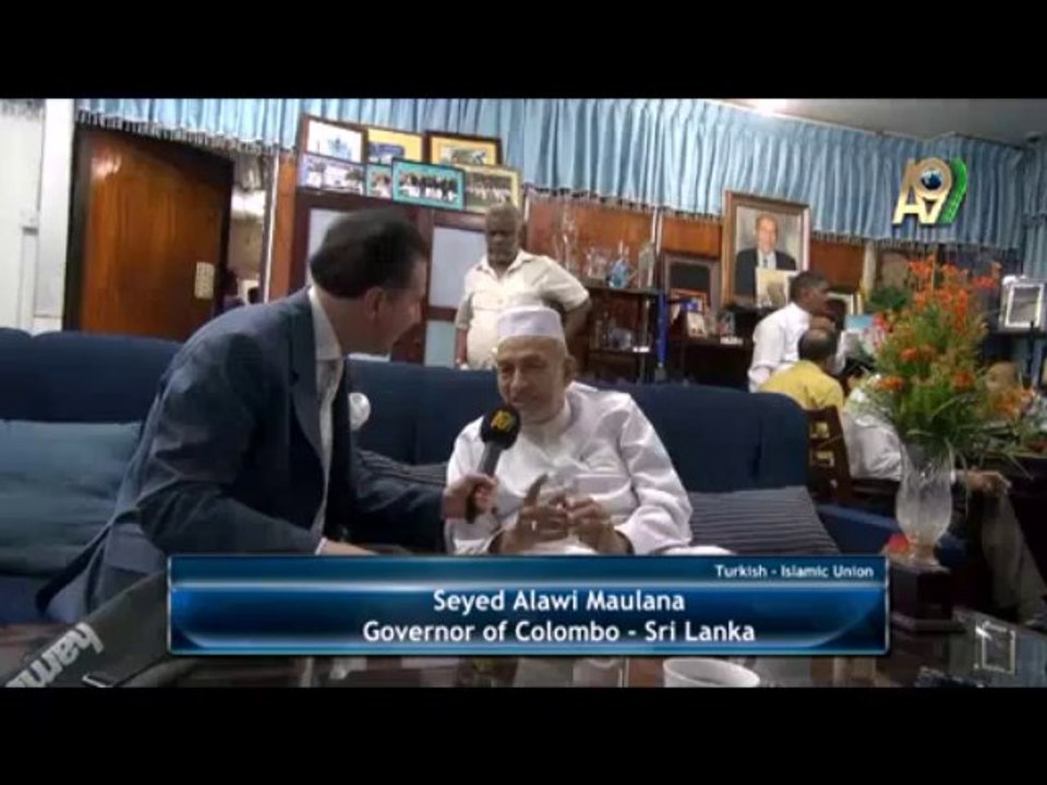 Seyed Alavi Mowlana - Governor of Colombo - Sri Lanka
