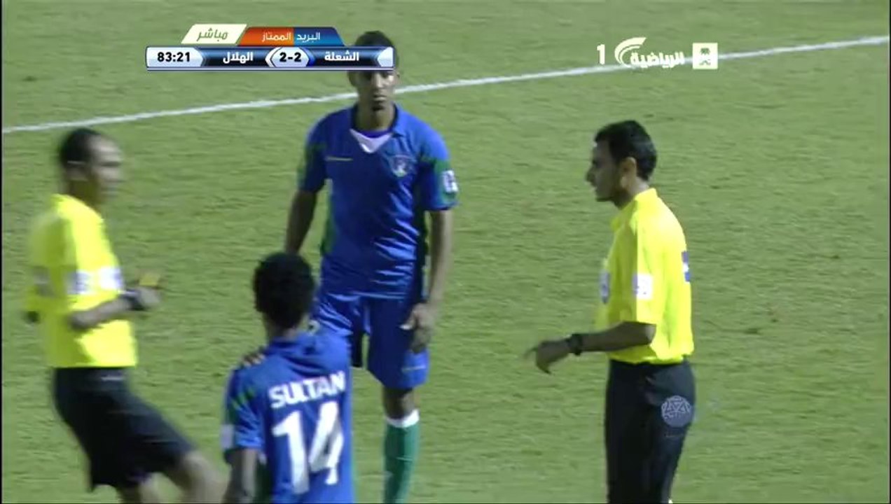 هدف الهلال الثاني من محمد الشلهوب في الشعلة - الشعلة 2-2 الهلال HD