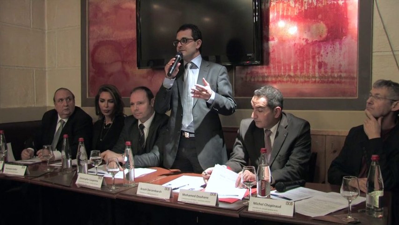 Débat « Courbevoie 3.0 » sécurité – avec Arash Derambarsh