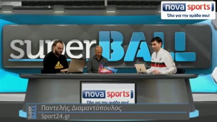 O Δημήτρης Παπαδόπουλος στη Super BALL 01.12