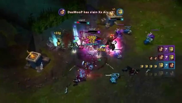 LOL FUN - katarina pentakill jump jump and jump - One for all - League of legends