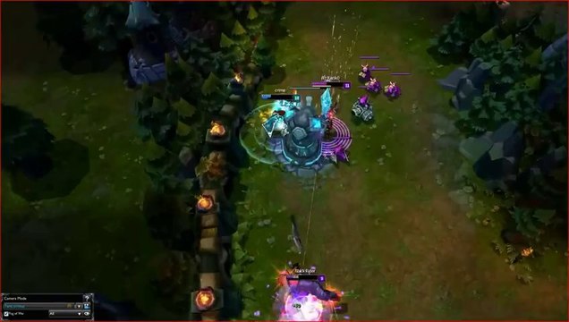LOL FUN - How taric double kill easy - wood league of legends