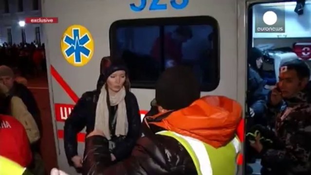 Imágenes exclusivas de la agresión a un camarógrafo de Euronews en Kiev