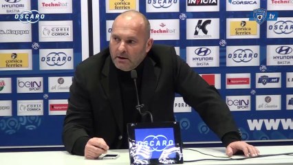 L1 / 2013-14 : Bastia 2-0 Evian : Réaction de P. Dupraz
