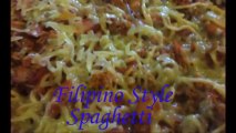 Filipino Style Spaghetti