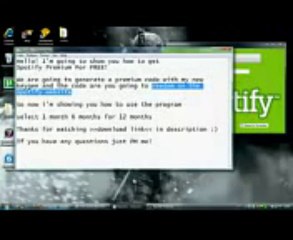 OFFICIAL Spotify Premium Code Generator Keygen 2013 Download
