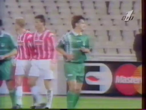 Panathinaikos v. Aalborg BK 22.11.1995 Champions League 1995/1996
