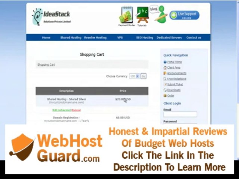 shared hosting