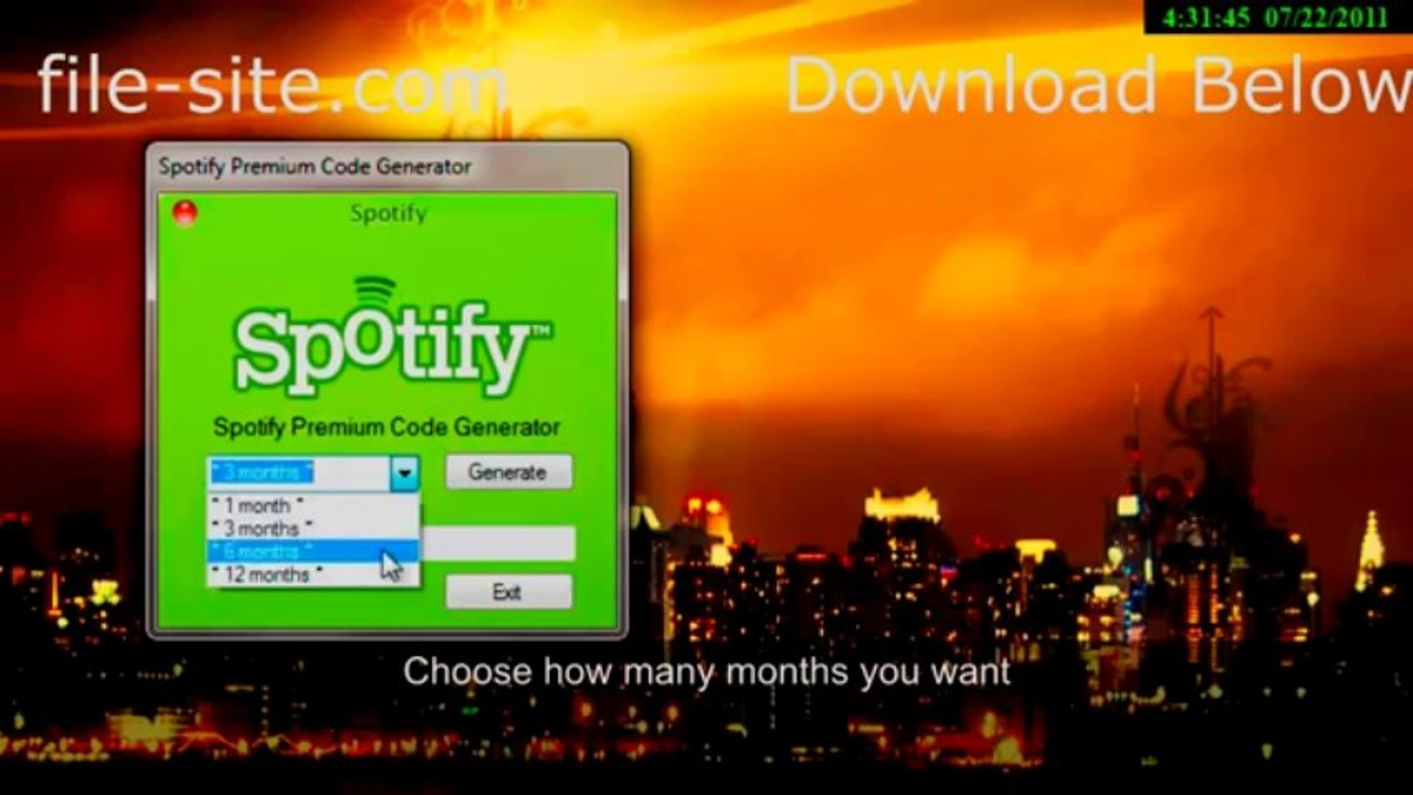 Spotify Premium Account Generator [Working December 2013]