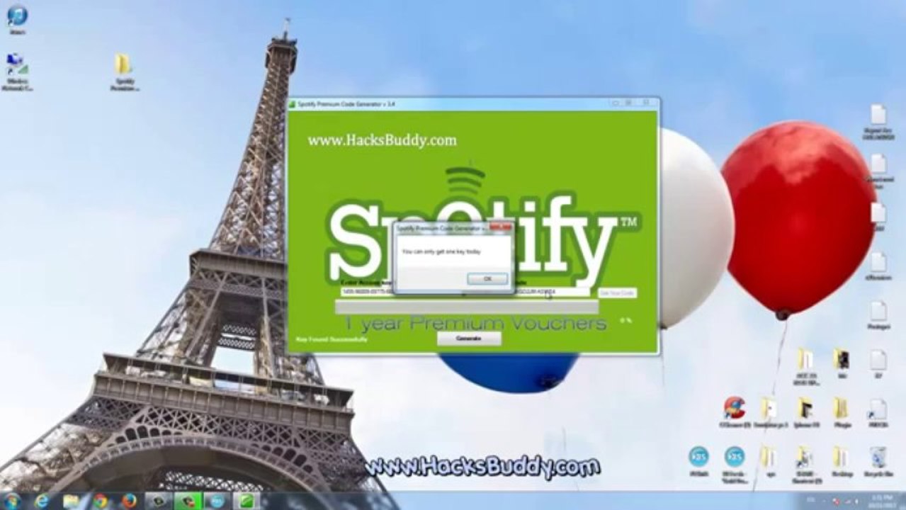 spotify premium code generator December 2013