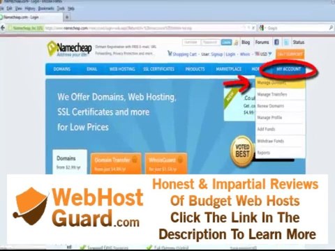 How to point your domain name from NameCheap to HostGator (Web Prep 3 of 5)