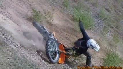 How Not To Climb A Hill On A Ktm 450 DirtBike! HD