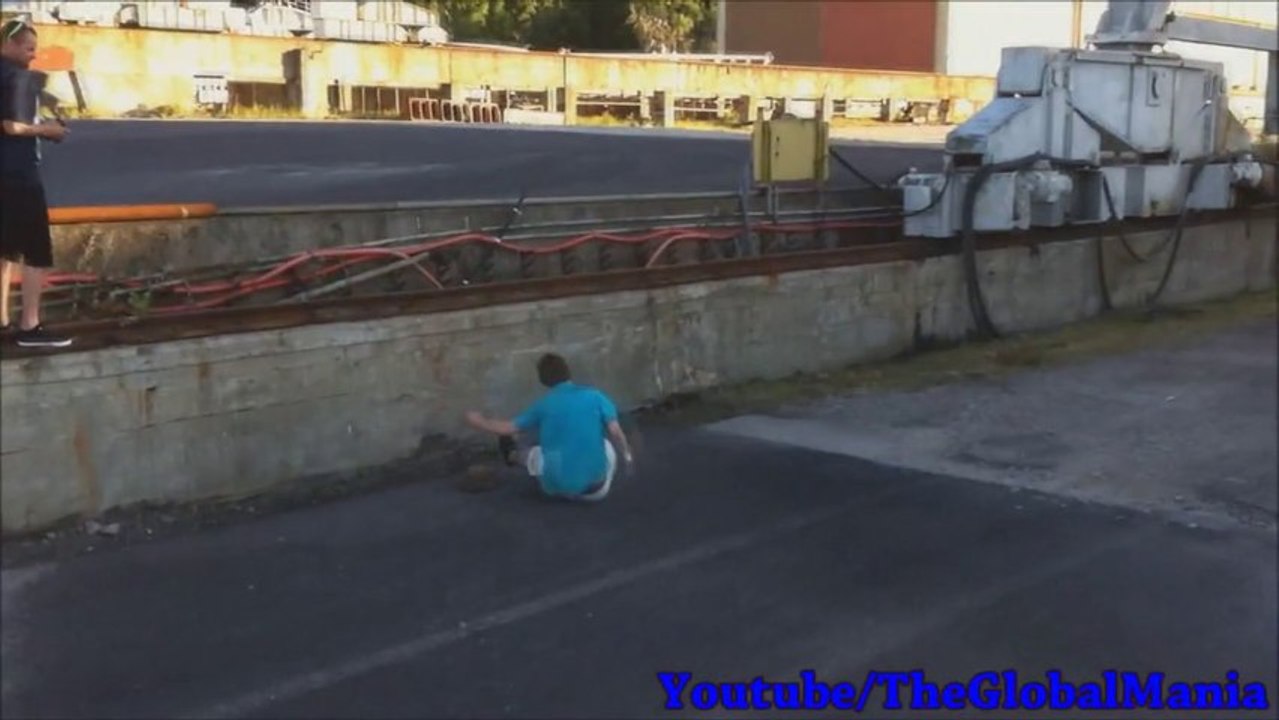 Epic Skateboard Fail