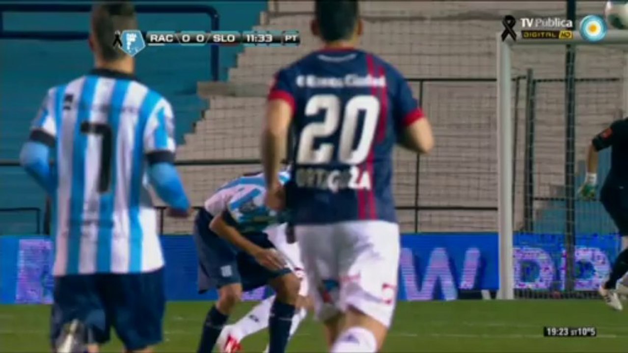 Torneo Inicial 2013 - Fecha 2 - Racing vs San Lorenzo - Primer Tiempo