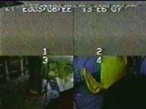 Interferências ocorridas em CFTV nas imagens 13 26 00 quadro 21, 13 26 05 quadros 27 e 28, obtidas durante a filmagem do acidente com o VLS-1 V03. URL: < http://dallapiazza. wordpress.com >.