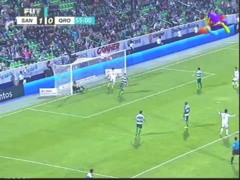 Santos 3-1 Querétaro Liga Bancomer MX 2013 4tos de final