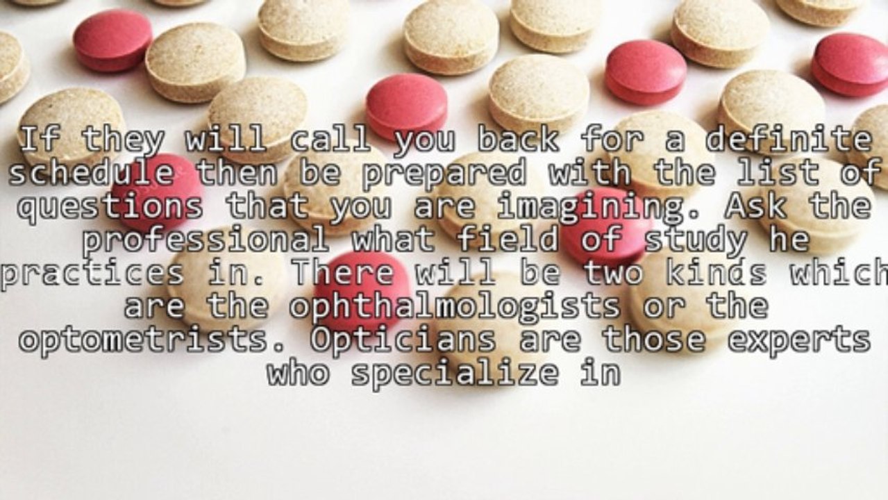 Ways On Choosing The Right Eye Doctor