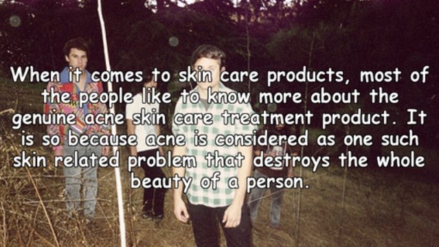 At Last Some Thing That You Should Know About Acne Skin Care Treatment