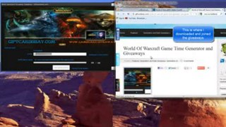 World of Warcraft free Game Time 2013