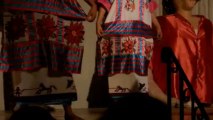 DANSES DE LA GUELAGUETZA  A OAXACA  (MEXIQUE)  LE 17  NOVEMBRE