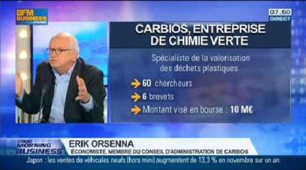 Carbios: faire travailler la nature et les humains ensemble, Erick Orsenna, dans GMB – 02/12