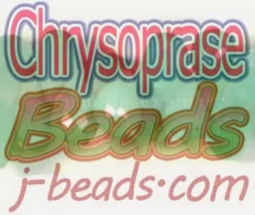 Chrysoprase Faceted Gemstone Beads