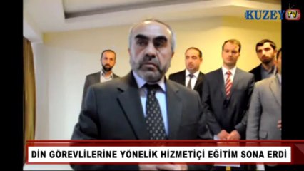 DİN GÖREVLİLERİNE YÖNELİK HİZMET İÇİ EĞİTİM