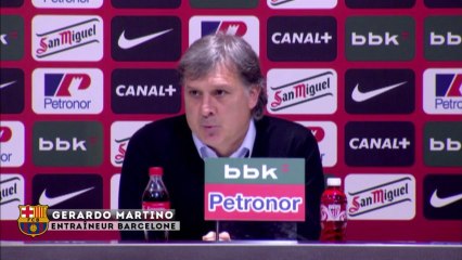 Martino : "J'ai vu un très bon Barça"
