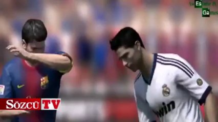 Messi ile Ronaldo tekme tokat