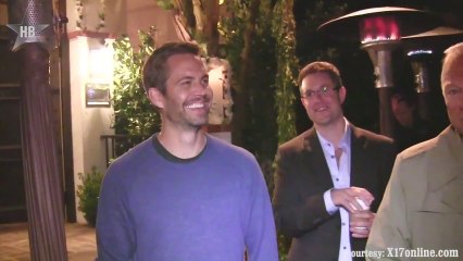 Paul Walker's Last Seen Video Footage Before Car Crash