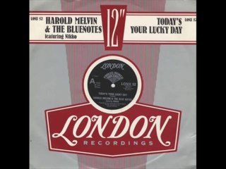 Harold Melvin & The Bluenotes ~ Today's your Lucky Day