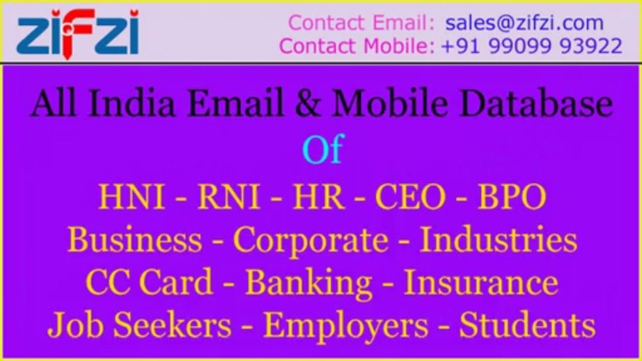 Email id database usa europe austrlia world wide uae globebulkmarketing video dailymotion
