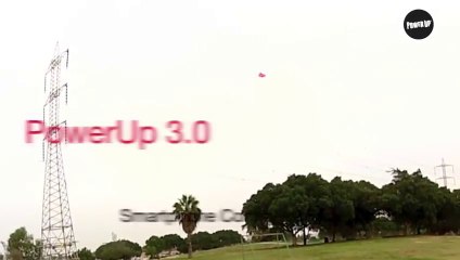 Avion en papier controlé par iPhone : le PowerUp 3.0