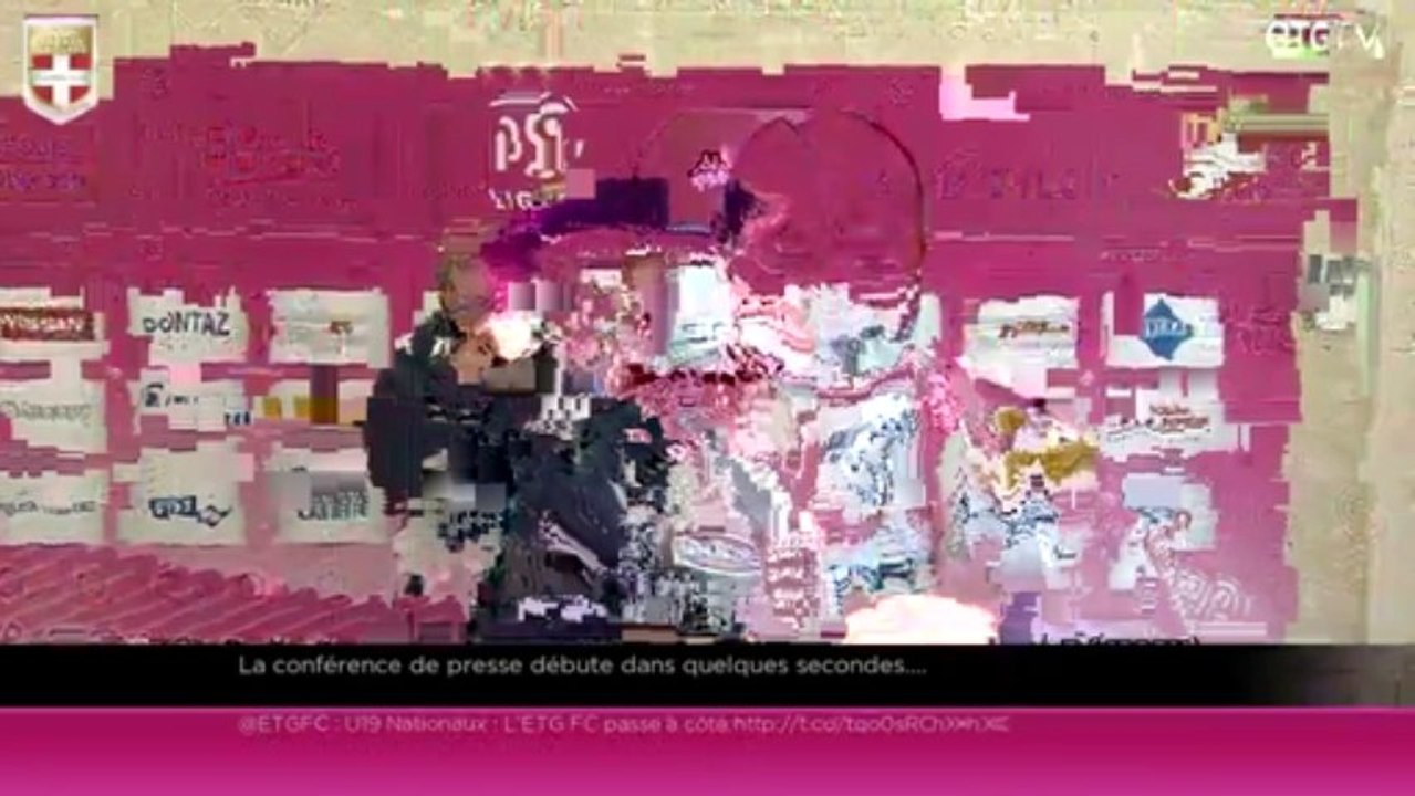 Replay Conférence Presse ETG FC - PSG