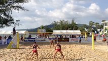 Canada / Argentine fin de 2ème set Phuket World Tour
