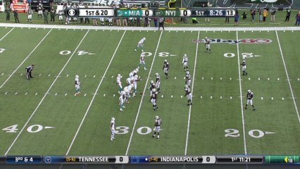 Jets defense, sack, 3-yd loss