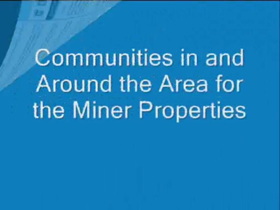 Minerproperties
