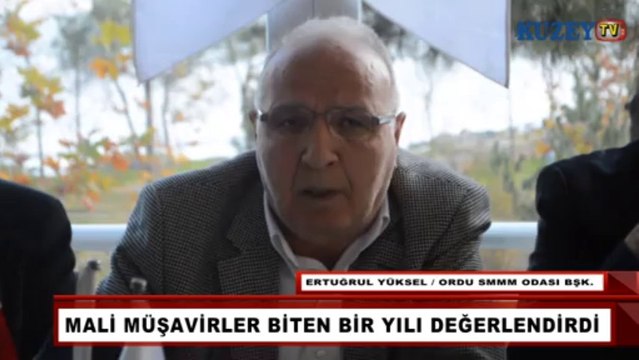 ORDU SMMM ODASI YILSONU DEĞERLENDİRME TOPLANTI