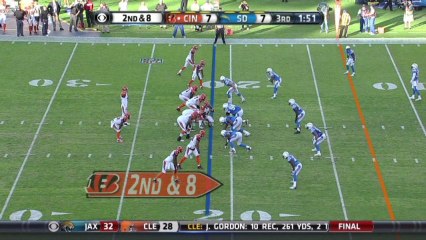 QB Dalton to WR Green, 21-yd, pass, TD