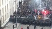 Kiev protesters drive bulldozer towards police line